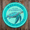 Beach House Sea Turtle Themed Teal Metal Hanging Wall Sign