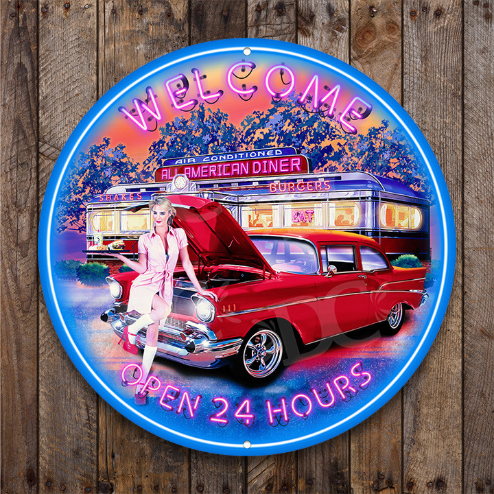 Retro Diner Signs