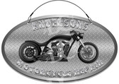 Motorcycle Repair Shop Welcome Sign - Customized