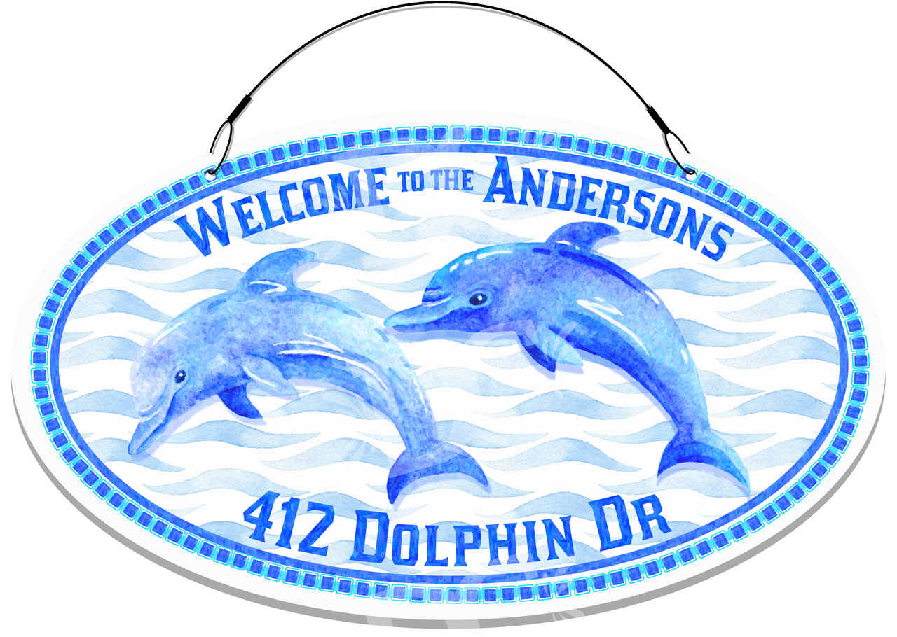 Dolphin Themed Signs Decorative Signs Redeye Laserworks