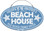 Beach House Sand Dollar Welcome Sign - Blue
