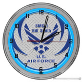 Air Force USAF Light Up 16" Neon Wall Clock