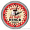 50's Coffee Shop Diner Light Up Red