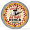 50's Coffee Shop Diner Light Up Orange