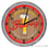 Beer Brewery Light Up 16" Red Neon Wall Clock