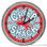 Crab Shack Light Up 16" Red Neon Wall Clock