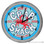 Crab Shack Light Up 16" Blue Neon Wall Clock