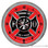 Fire Department Fire and Rescue Light Up 16" Red Neon Wall Clock