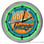 Dad's Vintage Garage Light Up 16" Green Neon Wall Clock