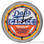 Dad's Garage Fatherly Advice Light Up 16" Orange Neon Wall Clock