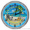 Beach Bar Five O'clock Somewhere Light Up 16" Blue Neon Wall Clock