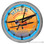 Pilots Tavern Light Up 16" Blue Neon Wall Clock