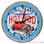 American Hot Rod 16" Blue Neon Wall Garage Clock