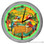 Parrot Sunset Island Paradise 16" Green Neon Wall Garage Clock