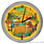 Parrot Sunset Island Paradise 16" Yellow Neon Wall Garage Clock