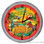 Parrot Sunset Island Paradise 16" Red Neon Wall Garage Clock