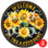 Sunflowers Porch Welcome Metal Wall Sign