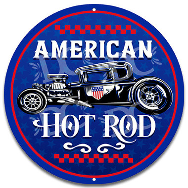 American Hot Rod Garage Sign