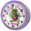 Rat Fink Garage 18" Double Neon Clock - Purple