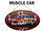 Hot Rod Garage Welcome Sign - Muscle Car