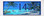 Island Tropical Blue Paradise Themed Ceramic Tile House Number Address Signs