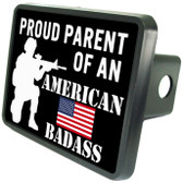 American Badass Military Trailer Hitch Plug Cover