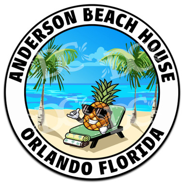 Beach House Welcome Sign