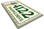 Pineapple Ceramic Tile House Number Address Sign