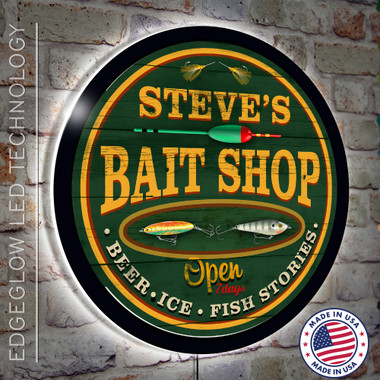 Bait Shop Light Up Sign