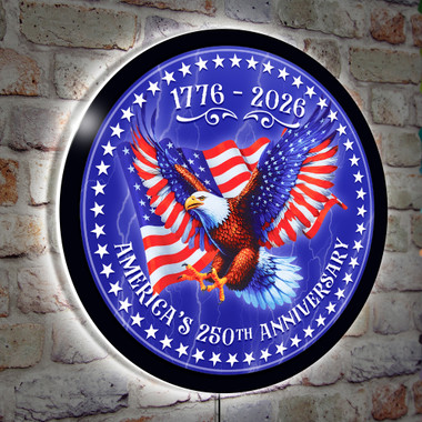 American Patriotic Eagle LED Sign