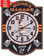 Pin Up Girl Orange Garage Clock