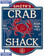 Crab Shack Personalized Wall Sign