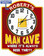 Red Man Cave Wall Clock