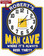 Blue Man Cave Wall Clock