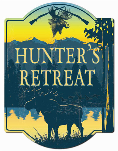 Hunters Retreat Sign