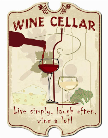 Wine Cellar Wall Sign