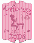 Princess Zone Wall Sign