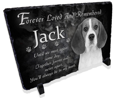 Dog Pet Memorial Stone Plaque