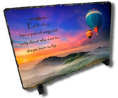 Decorative Dare To Dream Stone Plaque