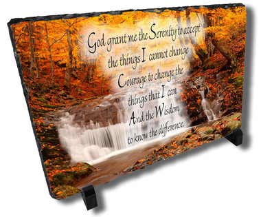 Decorative Serenity Prayer Stone Plaque