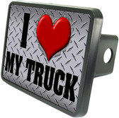 Love My Truck Trailer Hitch Plug Side View
