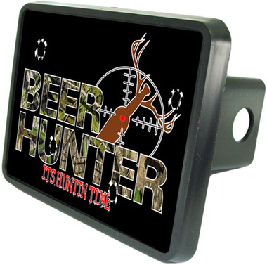Beer Hunter Trailer Hitch Plug Side View
