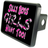 Girls Hunt Too Trailer Hitch Plug Side View