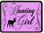 Hunting Girl Trailer Hitch Plug Front View