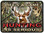 Hunting Is Serious Trailer Hitch Plug Front View