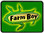 Farm Boy/Girl Trailer Hitch Plug Front View