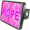Breast Cancer Hope Trailer Hitch Plug Side View