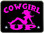 Cowboy Up Trailer Hitch Plug Front View