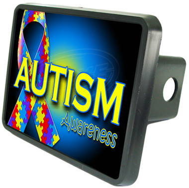 Autism Trailer Hitch Plug Side View