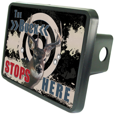 Buck Stops Here Trailer Hitch Plug Side View